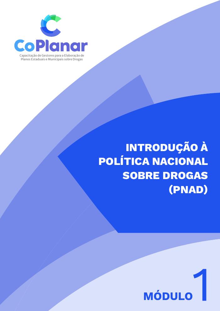 Capa de CoPlanar — Introdução à Política Nacional sobre Drogas (PNAD)