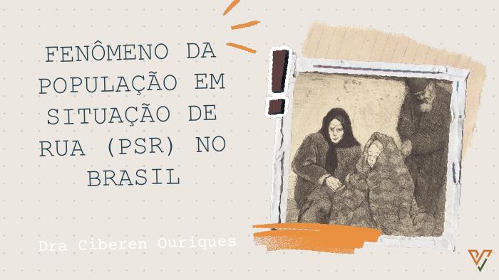 Capa de Fenômeno da população em situação de rua no Brasil